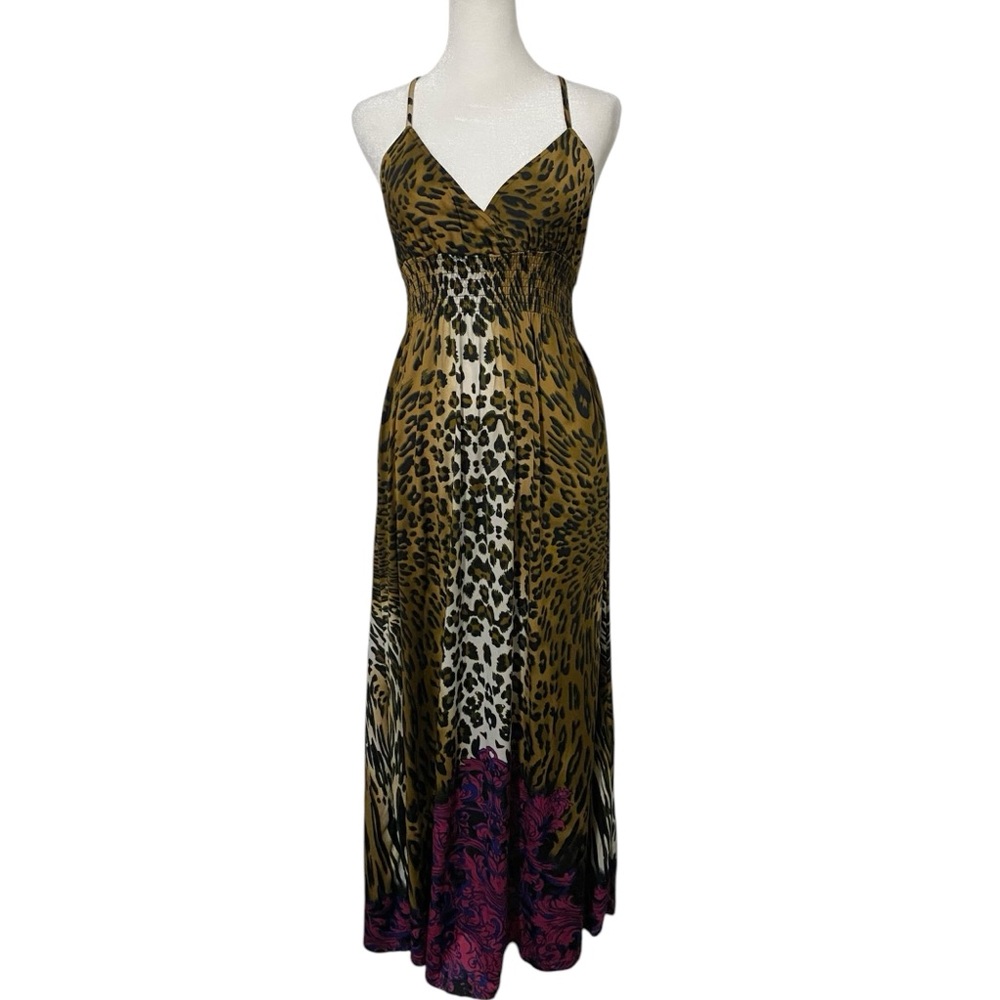 Dots Cheetah Print Y2K Maxi Summer Dress